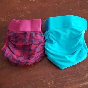 Set of 2 G diaper covers MEDIUM